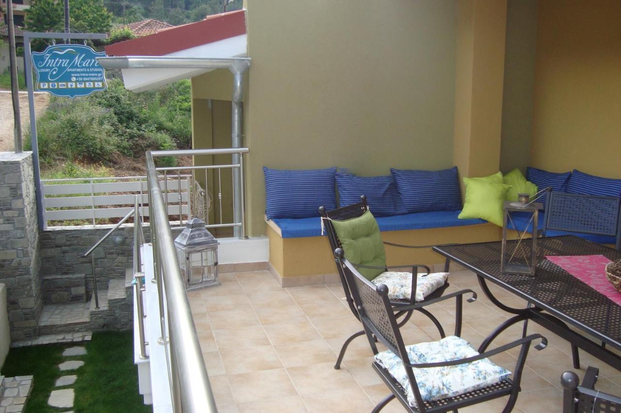 Intra Mare Apartman Szkála Potamiász Kültér fotó